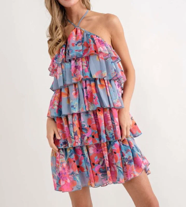 Wanna Be a Memory Dress in Blue