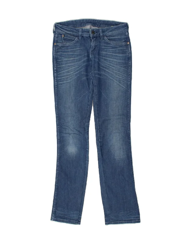 WRANGLER Womens Megan Slim Jeans W27 L32  Blue Cotton