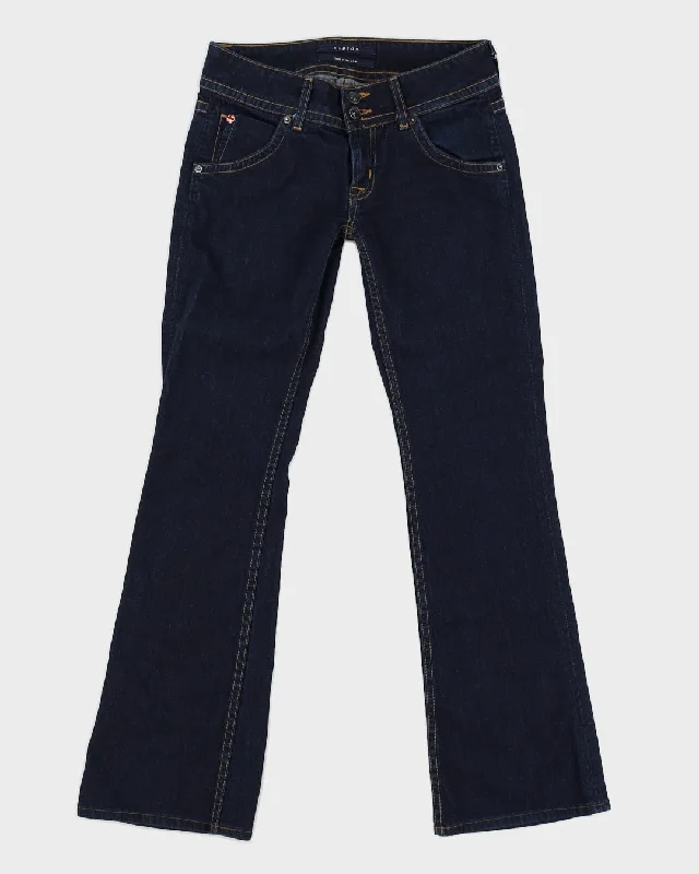 Hudson Navy Dark Wash Denim Jeans - W26 L30