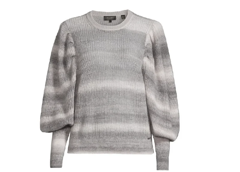 Ted Baker Women's Grey Valma Extreme Sleeve Sweater