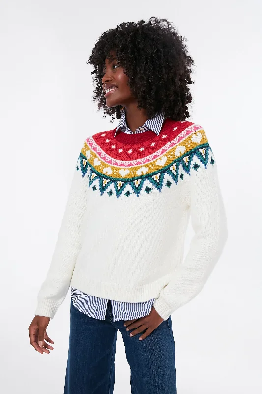 Rainbow Fairisle ML Alpine Sweater