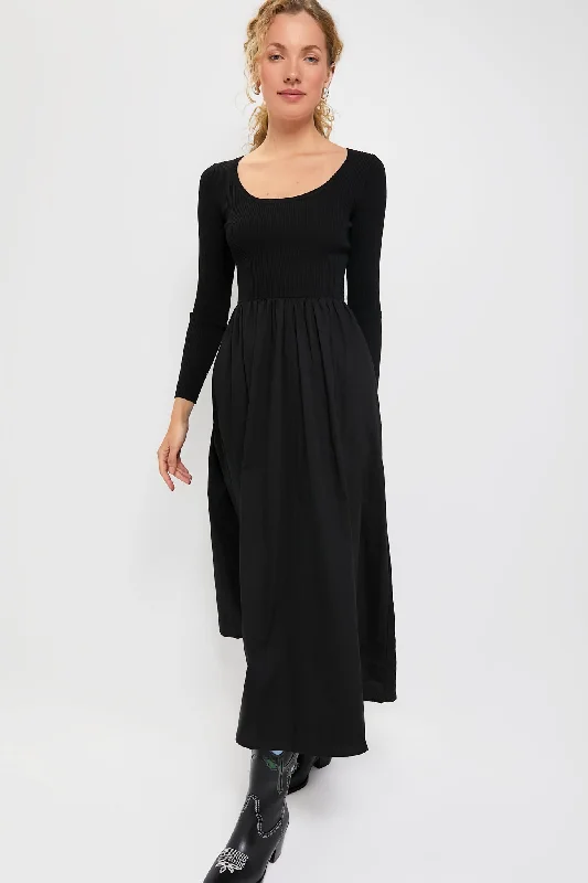 Black Midi Dress