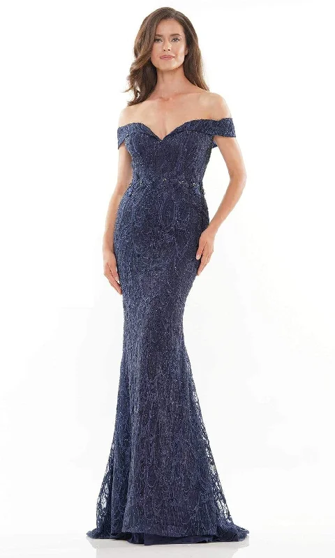 Rina Di Montella - RD2739 Off Shoulder Embellished Gown