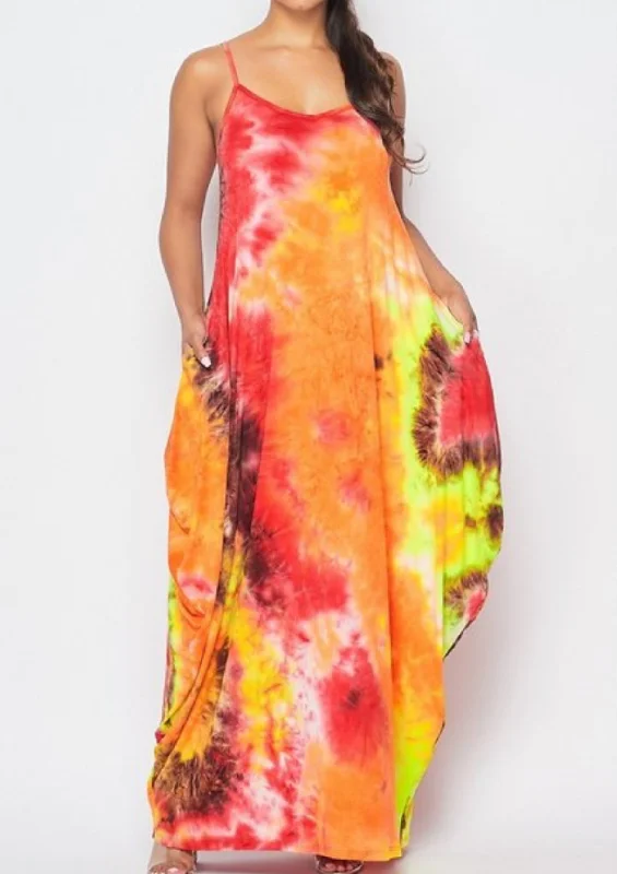 Splash of Colors Soft Tank Dress