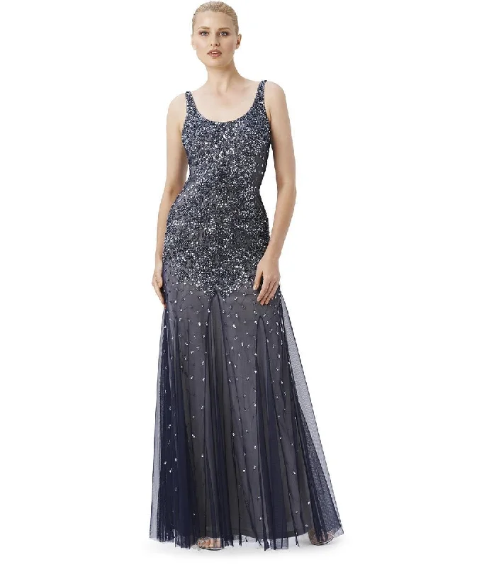 Adrianna Papell - 91895430SC Embellished Sheath Gown