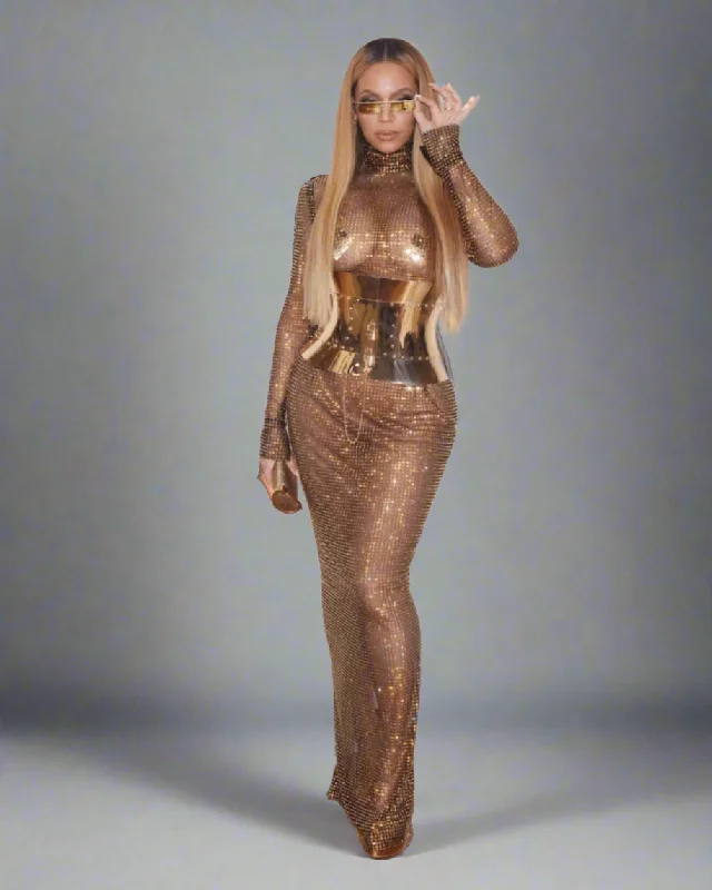 Beyonce Crystal Dress