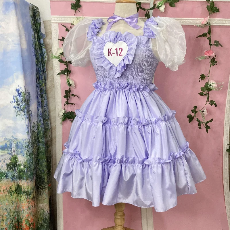 chamberofpastel & youvimi  *Preorder* Purple K-12-inspired Marie dress