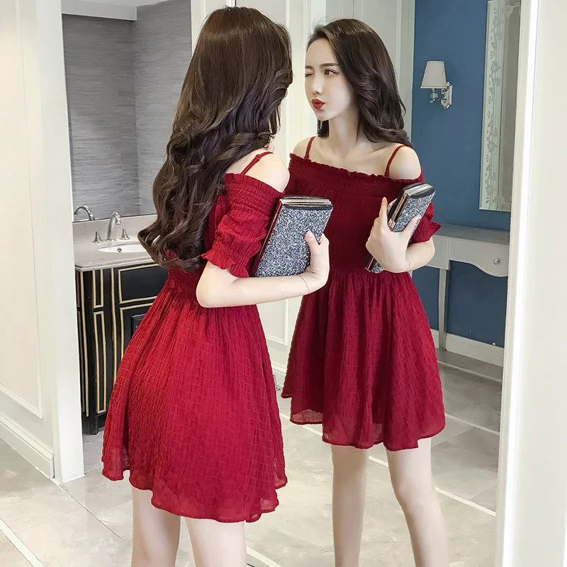 Cute strapless dress yv30927