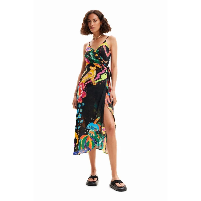 Desigual Women's Dresses Vestido Cruzado De Mujer