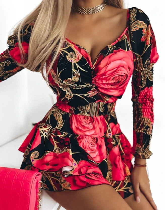 Red Floral