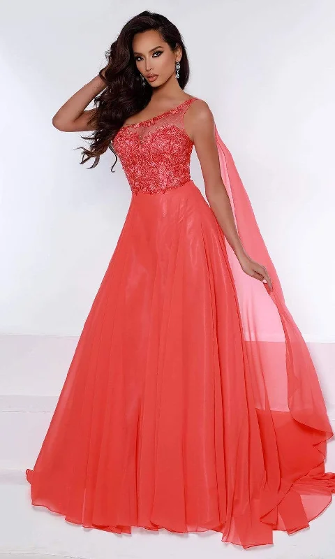 Johnathan Kayne - 2404 Asymmetrical Sleeveless Ballgown