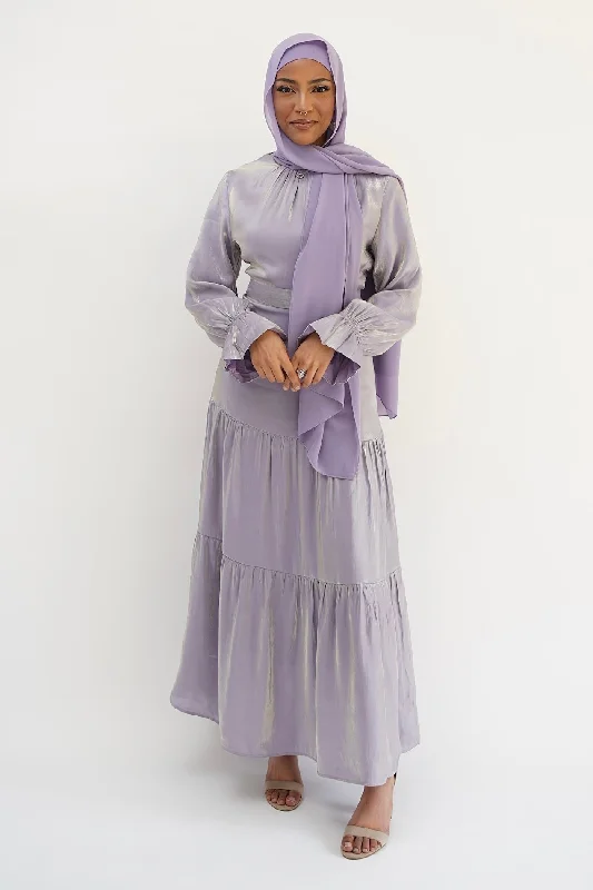 MARWA DRESS HEATHER- final sale