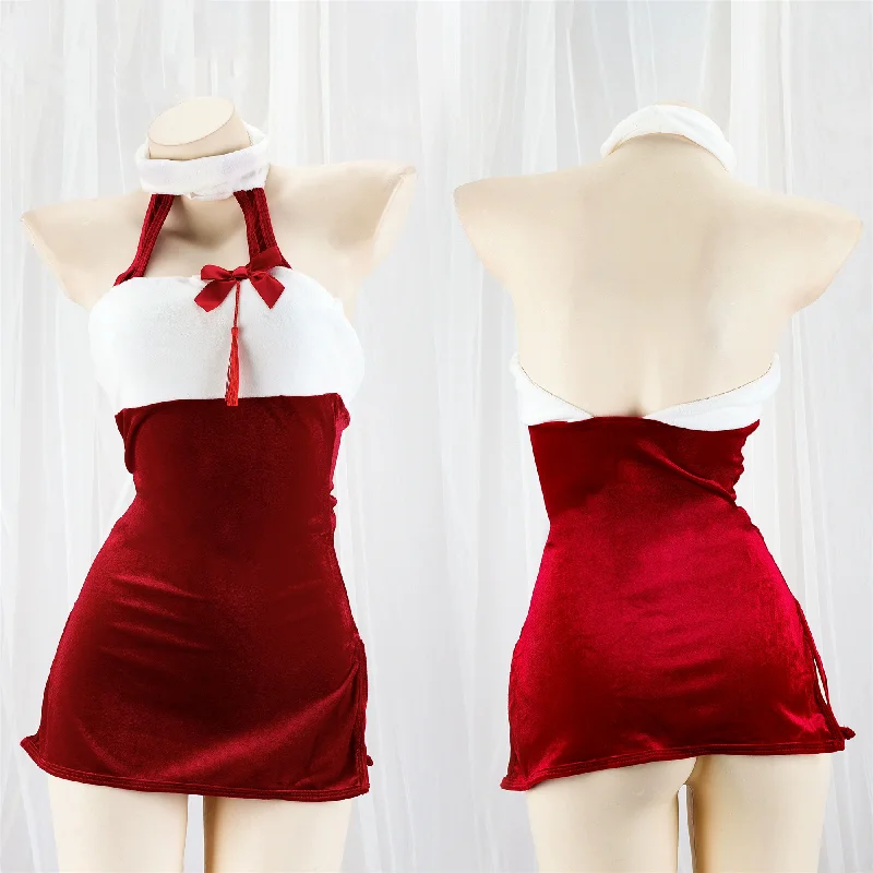 Red Christmas Bow Dress yv50656