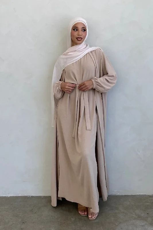 SABREEN ABAYA SET KHAKI