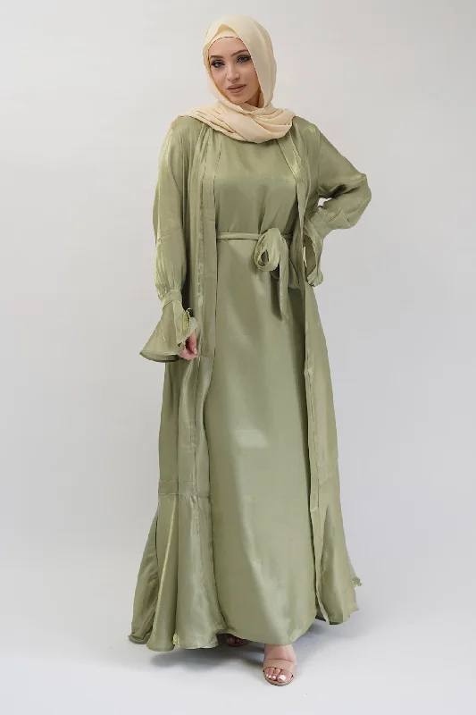 SABRINA ABAYA SAGE- final sale