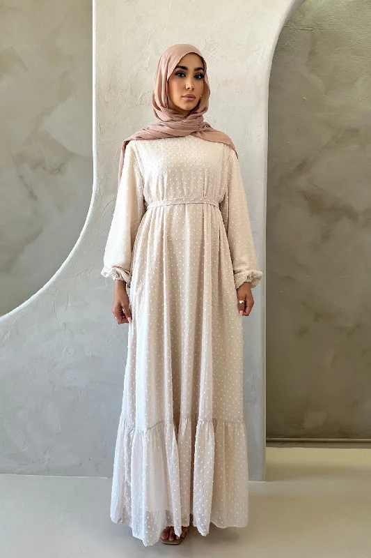 SANA DRESS BEIGE