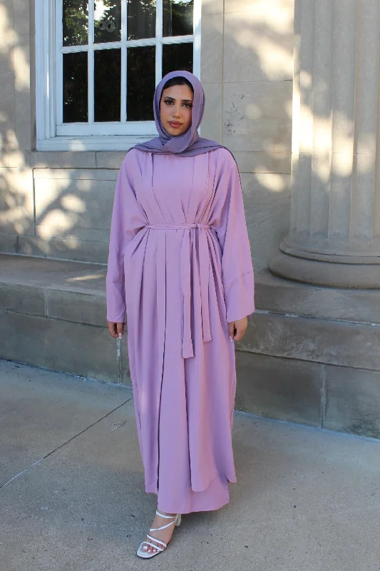 SARAH ABAYA SET ROSE