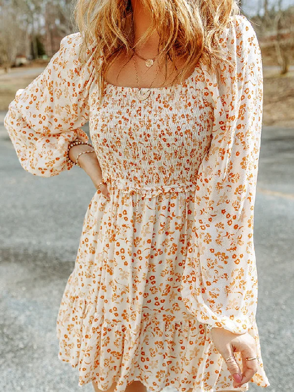 Short Floral Summer Dress