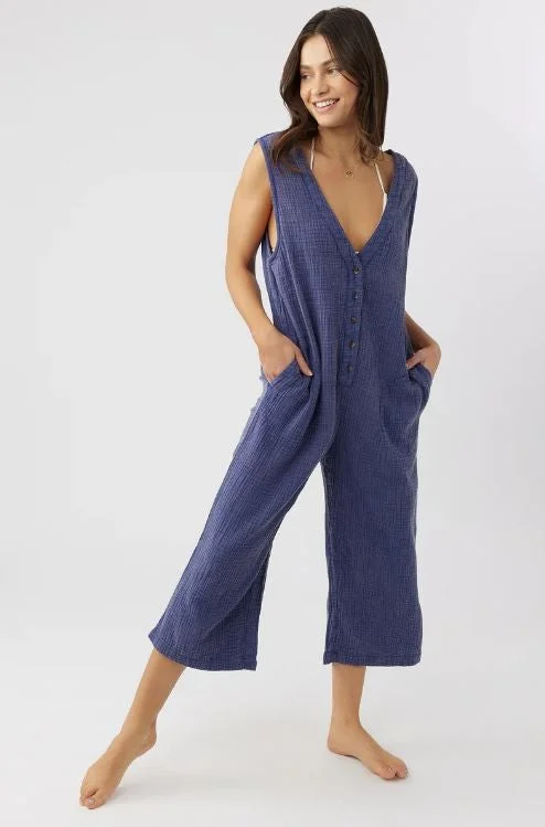 O'neill Women's Dresses Cover-Up Jumpsuit Side Pockets