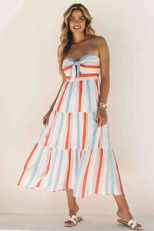 Strapless Sweetheart Resort Dress