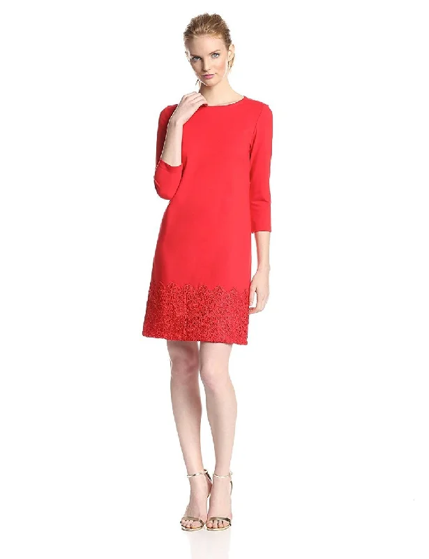 Taylor - Quarter Sleeve Crochet Hem Dress 5170MSC