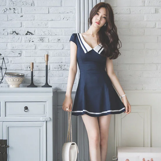 V-neck dress YV18008