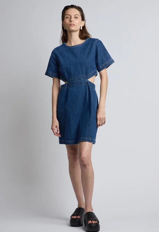 Remy Dress in Denim