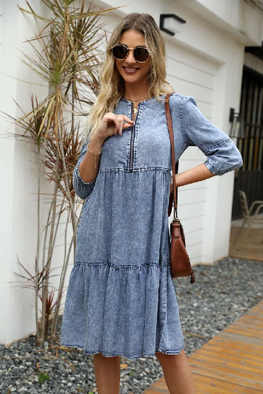 Katrin® | Denim Vintage dress