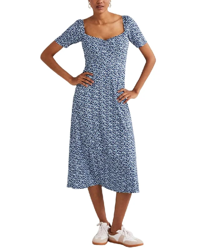 Boden Sweetheart Jersey Midi Dress