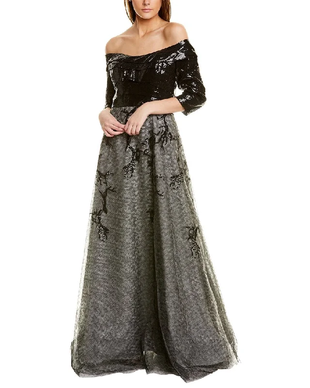 Rene Ruiz Sequin Gown