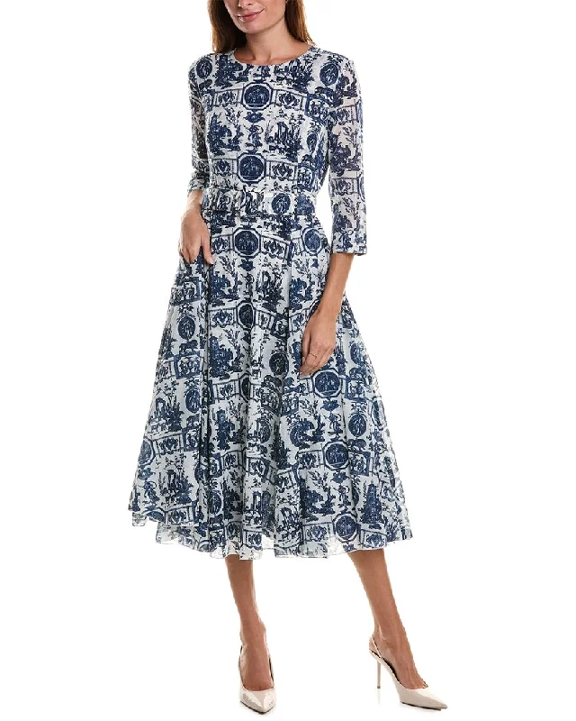 Samantha Sung Aster Shirtdress