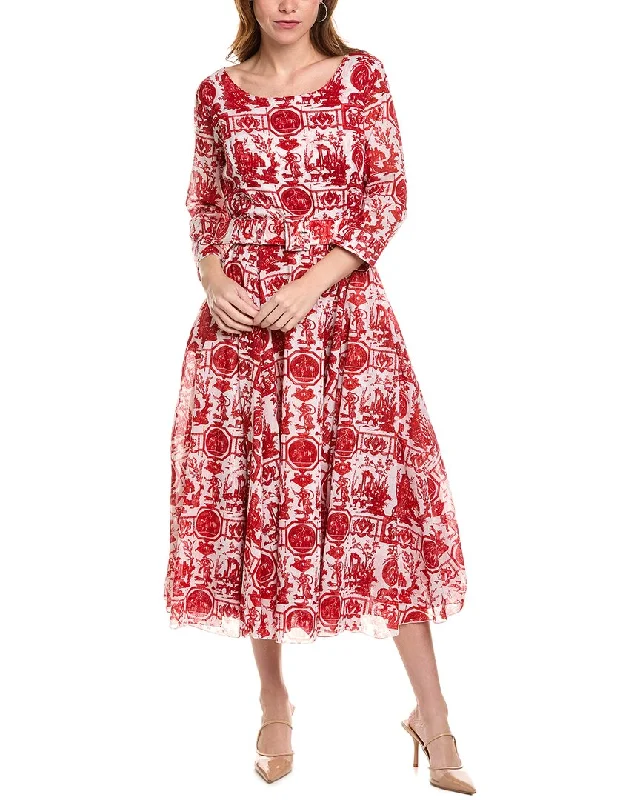 Samantha Sung Aster Shirtdress